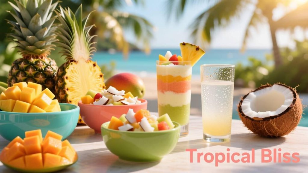 deserty i napitki s ispol zovaniem tropicheskih fruktov 3