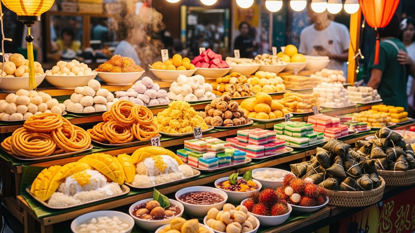 sekrety panaziatskih ulichnyh desertov ot sladostey do ekzotiki