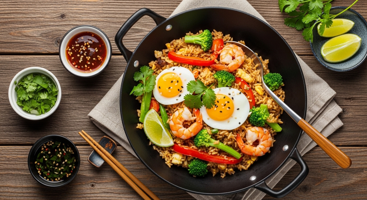 sekrety prigotovleniya panaziatskogo zharenogo risa traditsii i novatsii